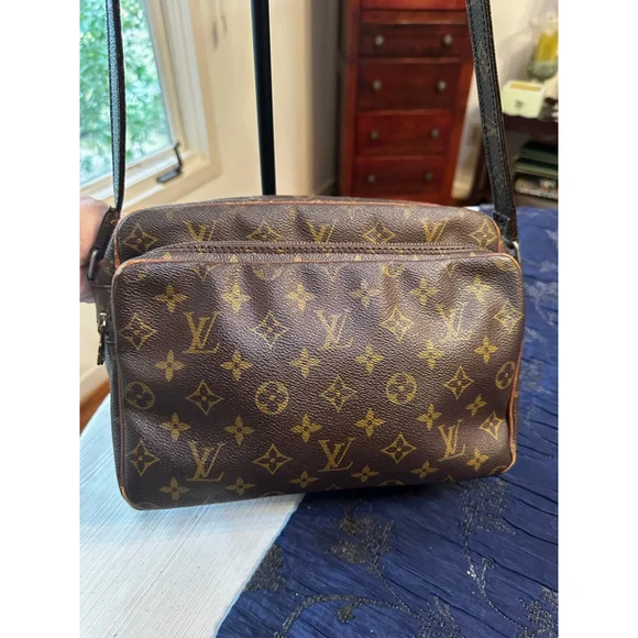 Louis Vuitton Brown & Tan Nile Monogram Crossbody Bag - Picture 3 of 15